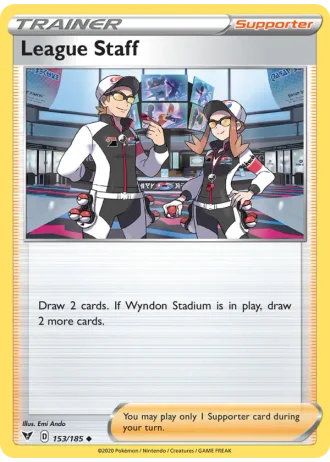 League Staff #153/185 — Vivid Voltage