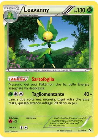Leavanny #3/101 — Vittorie Regali