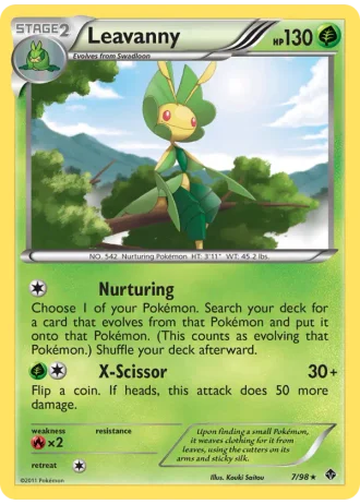 Leavanny #7/98 — Emerging Powers