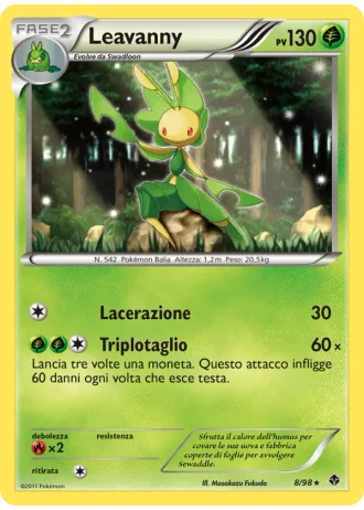 Leavanny #8/98 — Nuove Forze
