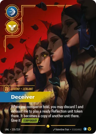 LeBlanc, Deceiver #235/219 — Unleashed