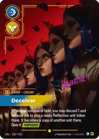 LeBlanc, Deceiver #235*/219 — Unleashed