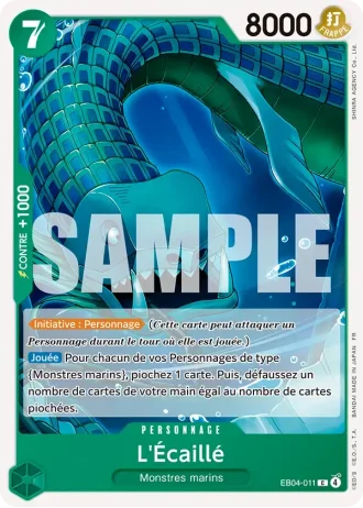 L'Écaillé (EB04-011) — Les Sept de la Mer d'Azur (OP14-EB04)