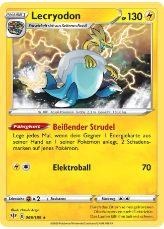 Lecryodon #66/189 — Flammende Finsternis