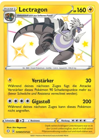 Lectragon SV045/122 — Schillernde Schatzkammer (Glänzendes Schicksal)