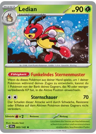 Ledian #003/142 — Stellarkrone