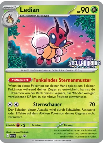 Ledian #133 — Karmesin & Purpur Promos
