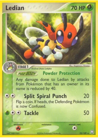 Ledian #23/109 — Team Rocket Returns