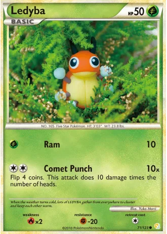 Ledyba #71 — HeartGold SoulSilver