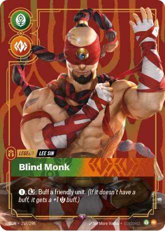 Lee Sin, Blind Monk #257/298 — Origins