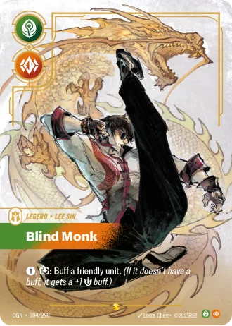 Lee Sin, Blind Monk #304/298 — Origins