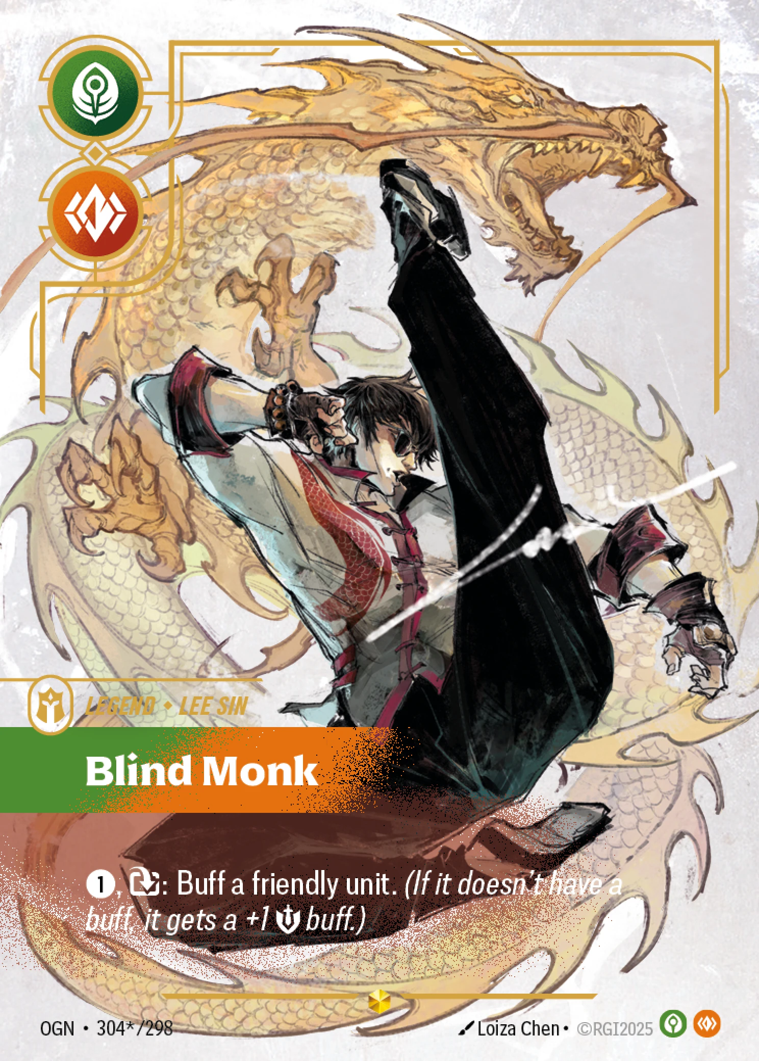 Lee Sin, Blind Monk #304s — Origins