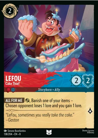 LeFou - Cake Thief #138/204 — Reign of Jafar