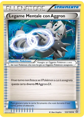 Legame Mentale con Aggron #123/160 — Scontro Primordiale