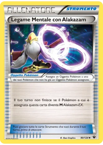 Legame Mentale con Alakazam #90/124 — Destini Incrociati