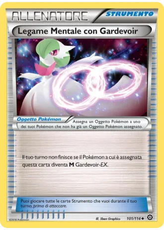Legame Mentale con Gardevoir #101/114 — Vapori Accesi