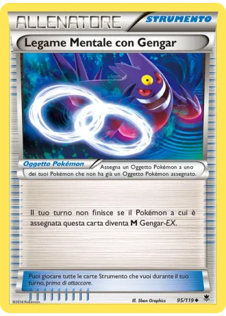 Legame Mentale con Gengar #95/119 — Forze Spettrali