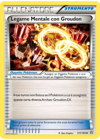 Legame Mentale con Groudon #131/160 — Scontro Primordiale
