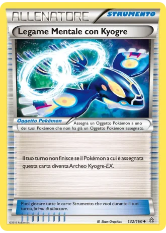 Legame Mentale con Kyogre #132/160 — Scontro Primordiale