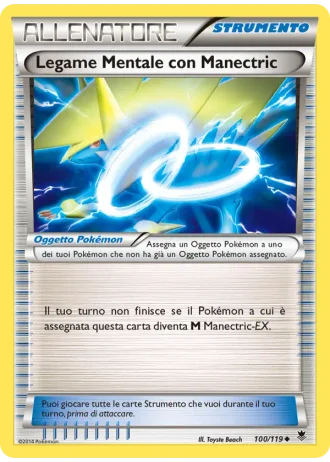 Legame Mentale con Manectric #100/119 — Forze Spettrali