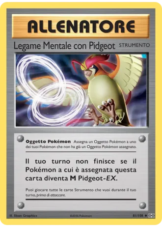 Legame Mentale con Pidgeot #81/108 — Evoluzioni