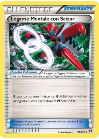 Legame Mentale con Scizor #111/122 — Turbo Crash