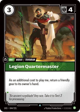 Legion Quartermaster #044/221 — Spiritforged