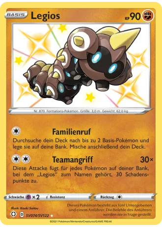 Legios SV074/122 — Schillernde Schatzkammer (Glänzendes Schicksal)