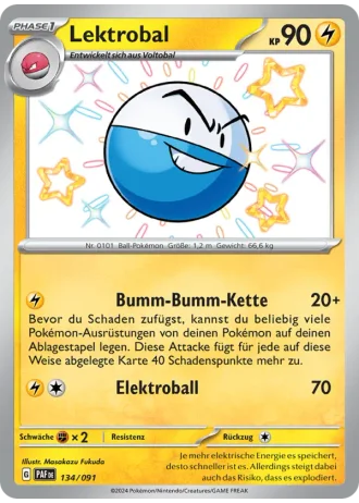 Lektrobal #134/91 — Paldeas Schicksale