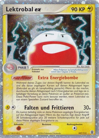 Lektrobal ex #107 — EX Feuerrot & Blattgrün
