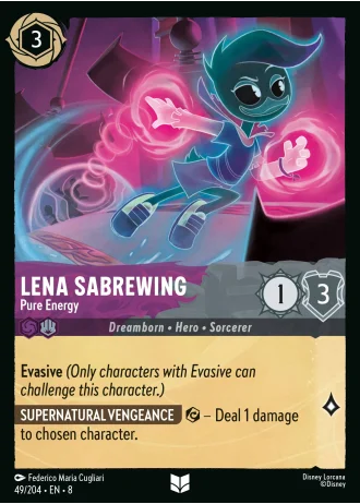 Lena Sabrewing - Pure Energy #49/204 — Reign of Jafar