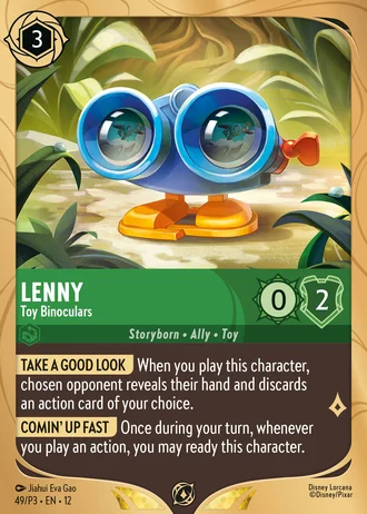 Lenny - Toy Binoculars P3-49/257 — Wilds Unknown