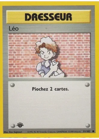 Léo (première édition) #91/102 — Set de Base (1ère Édition)