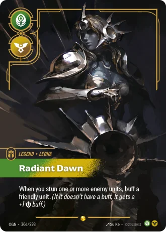 Leona, Radiant Dawn #306/298 — Origins