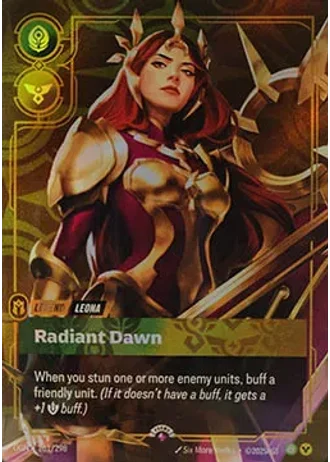 Leona, Radiant Dawn #261/298 — Organized Play Promos