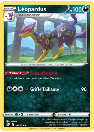 Léopardus #107/189 — Ténèbres Embrasées