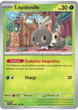 Lépidonille #008 — Écarlate et Violet