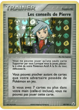 Les conseils de Pierre #92/101 — EX Légendes Oubliées