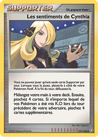 Les sentiments de Cynthia #131/146 — Éveil des Légendes