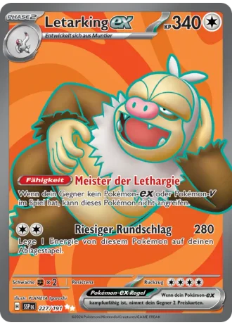 Letarking ex #227/191 — Stürmische Funken