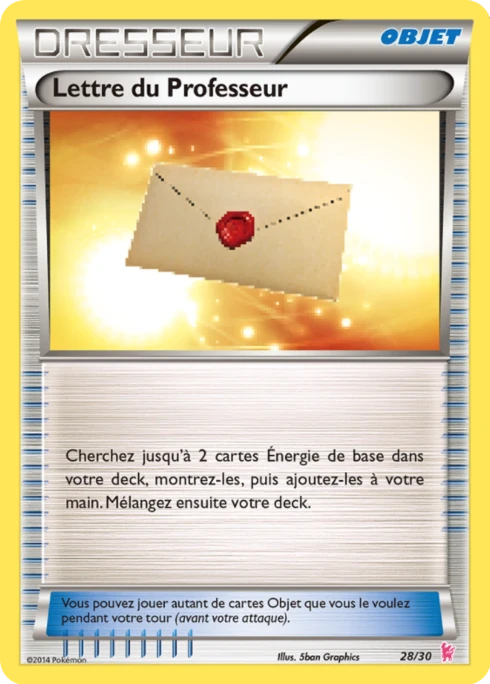 Lettre du Professeur #28 — XY Kit du dresseur (Nymphali)