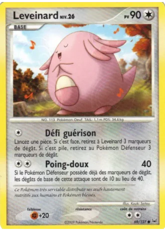 Leveinard #69/127 — Platine
