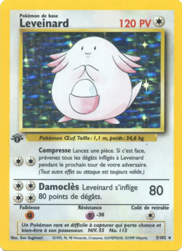 Leveinard (première édition) #3 — Set de Base (1ère Édition)