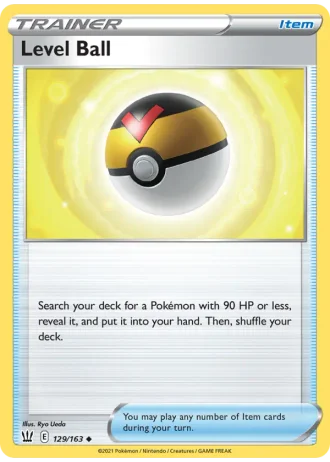 Level Ball #129/163 — Battle Styles
