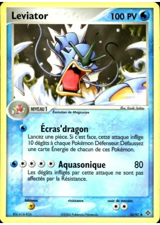 Léviator #32/97 — EX Dragon