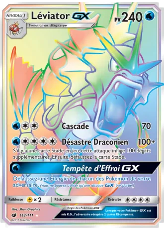 Léviator GX #112/111 — Invasion Carmin