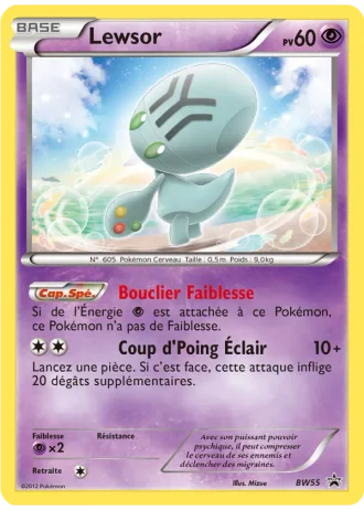 Lewsor BW55 — Noir & Blanc Promos