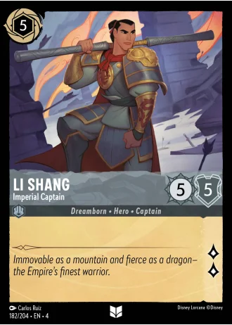 Li Shang - Imperial Captain #182/204 — Ursula's Return