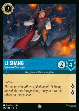 Li Shang - Seasoned Strategist #145/204 — Whispers in the Well