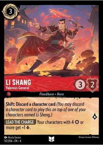 Li Shang - Valorous General #112/204 — Ursula's Return